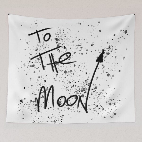 Item preview, To the Moon! - Crypto Classic - Diamond Hands designed and sold by CanvasCult.
