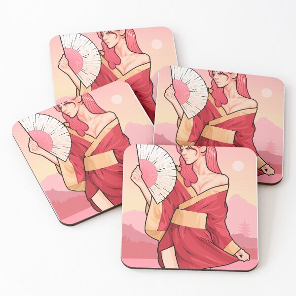 Maisons Dessous de verre (lot de 4)