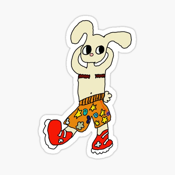 Transmasc bnnuy Sticker