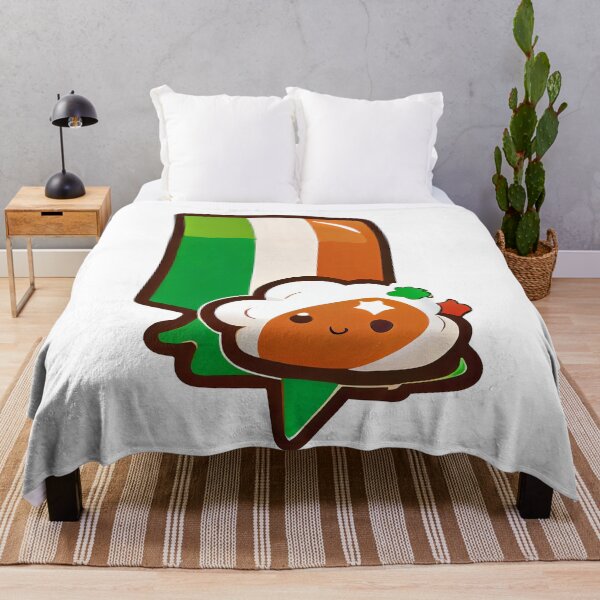 Item preview, Fluffball With The Irish Flag designed and sold by TaurusDigital.
