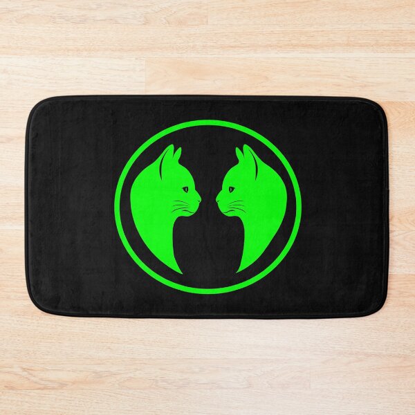 Item preview, green cats designed and sold by andrew JOHNSEN.