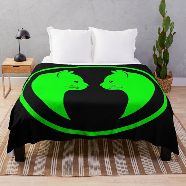 Item preview, green cats designed and sold by andrew JOHNSEN.