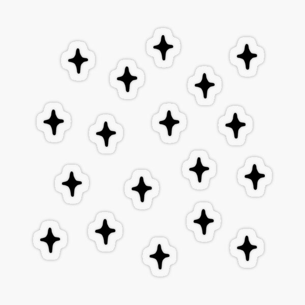 Black and White VSCO Stickers Printable