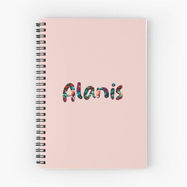 Item preview, Floral Alanis Name : Alanis Name With Flowers  designed and sold by ABCDEmily ©.