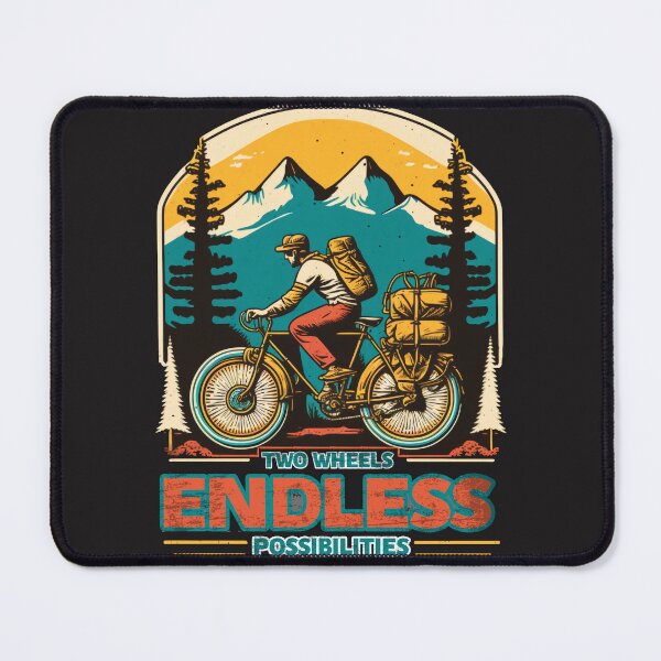 Item preview, Bike Packing Retro Vintage T-Shirt  designed and sold by BIKE PACKING.