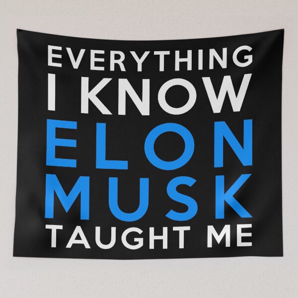 Item preview, Elon Musk - Everything I know designed and sold by 2Girls1Shirt.