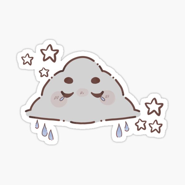 Fluffy Cloud Stickers for Sale