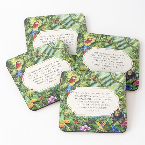 Item preview, ISAIAH 41:10 (PARADISE) designed and sold by Paper Bee Gift Shop.