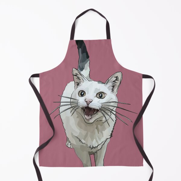 Item preview, White Cat by BeeFoxTree, Laughing Cat by BeeFoxTree, pink designed and sold by BeeFoxTree.