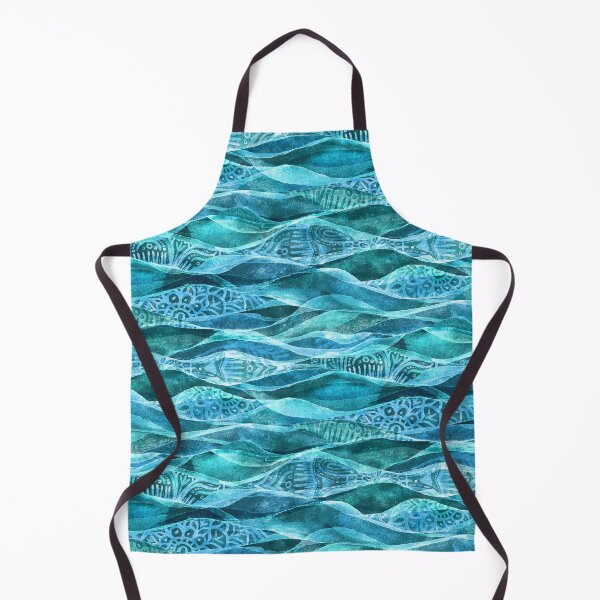 Item preview, Boho Open Ocean Watercolor Abstract designed and sold by micklyn.