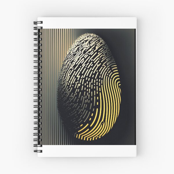 Item preview, Fingerprint yellow and grey colors designed and sold by franknolimits.