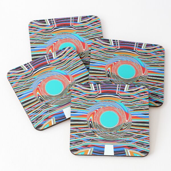 Item preview, Abstracts Geometric Sacred  Parallel Lines Shape Circular Pattern Art Dimension Dodern Modern Gift designed and sold by Dodern.