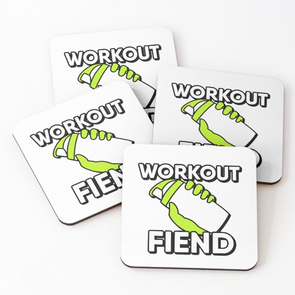 Item preview, Workout Fiend with Cool Protein shaker designed and sold by RiciPaneto.