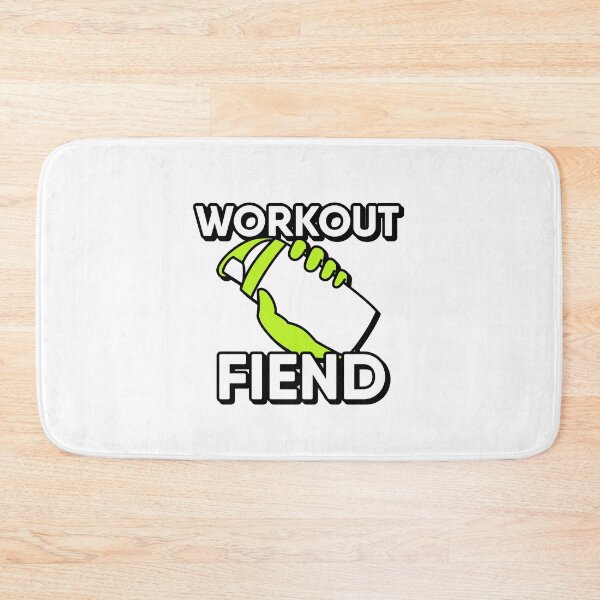 Item preview, Workout Fiend with Cool Protein shaker designed and sold by RiciPaneto.