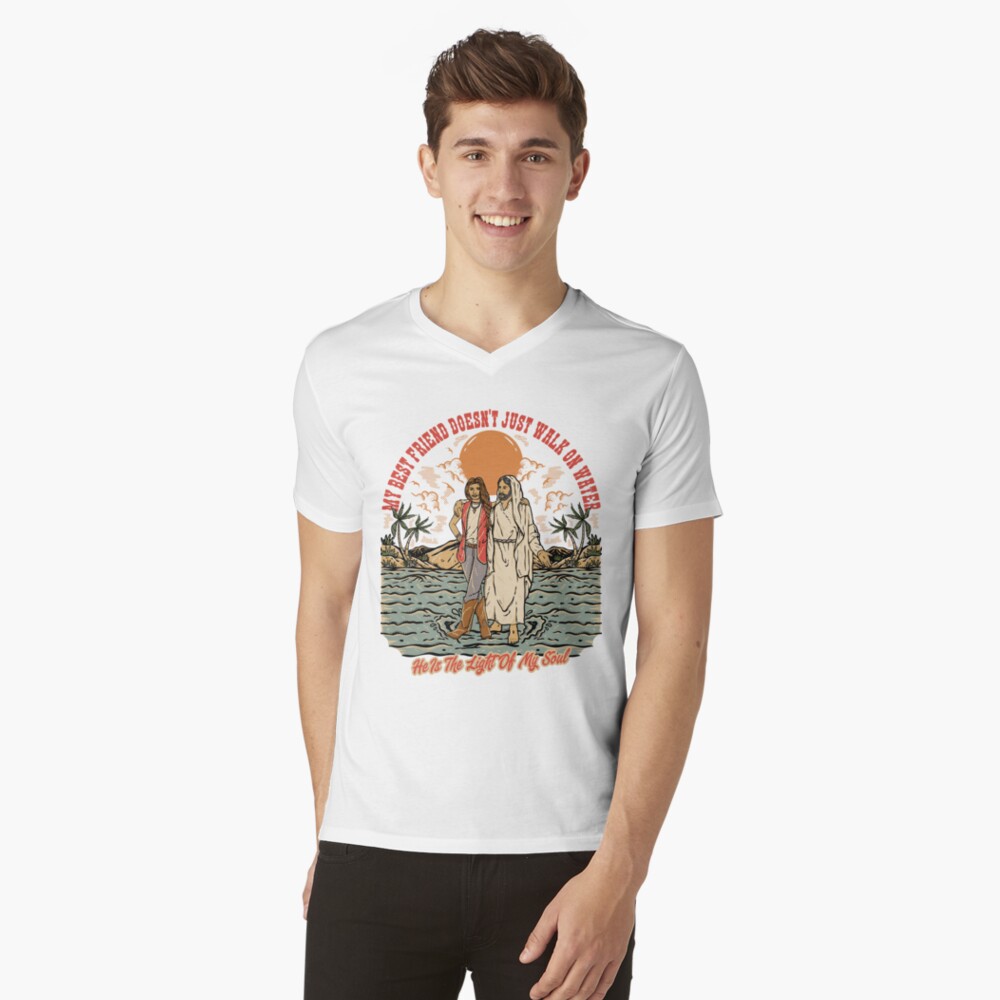 Item preview, V-Neck T-Shirt designed and sold by ChristlikeMerch.