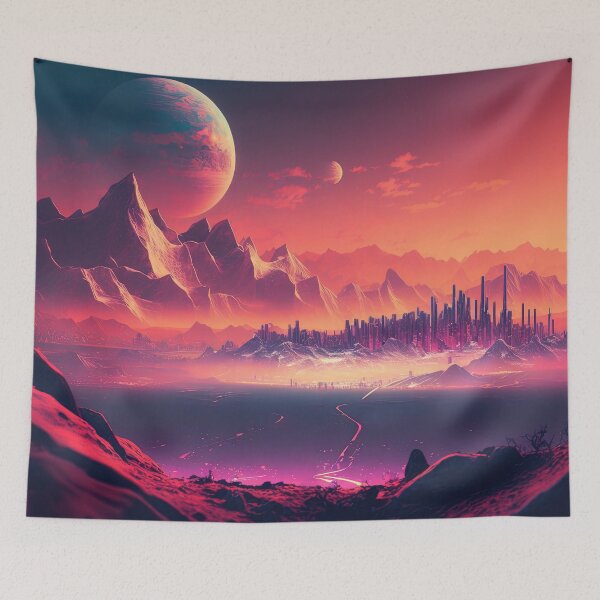 Item preview, Synthetic Eden: A Utopian World of Tomorrow designed and sold by Mullet Monkey.