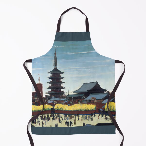 Aperçu de l'œuvre Art créatif japonais Sensō-ji créée et vendue par brilliant-com.