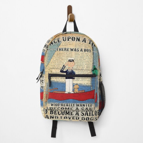 Item preview, sailor once upon a time there was a boy who really wanted to become a sailor designed and sold by SameeraDammeyer.