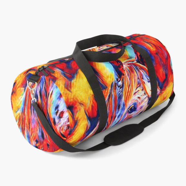 Item preview, Appaloosa horse close up portrait – colorful digital painting designed and sold by NickoPrints.