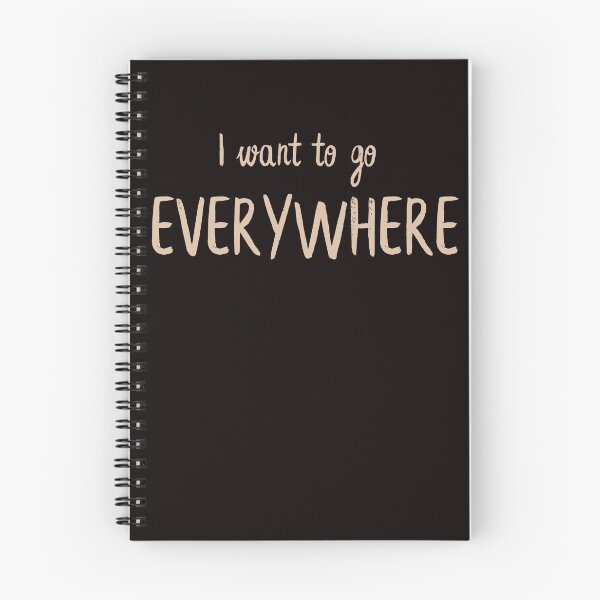 Item preview, I WANT TO GO EVERYWHERE designed and sold by Room4You.
