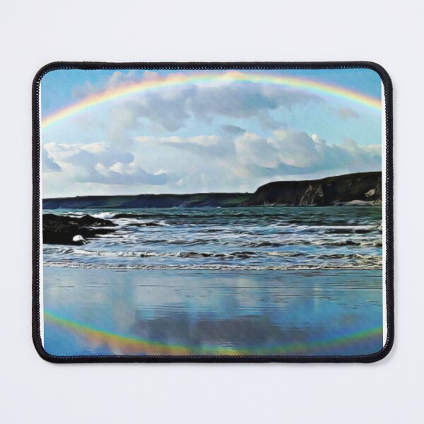 Item preview, rainbow over the sea designed and sold by IsidorArt.