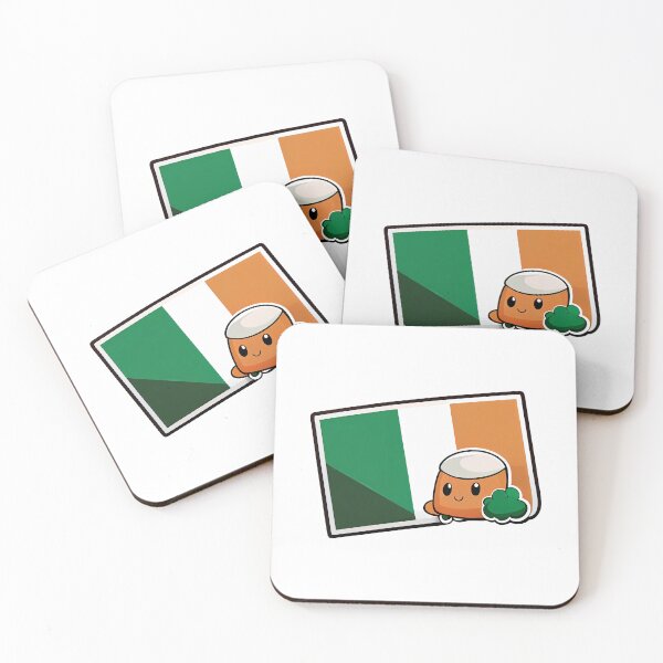 Item preview, Marshmallow With The Irish Flag designed and sold by TaurusDigital.