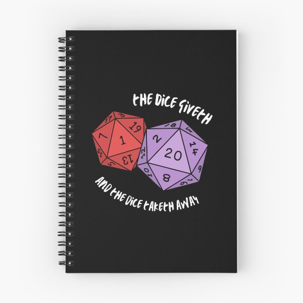 Aperçu de l'œuvre Les dés donnent créée et vendue par MoonMothPrintco.