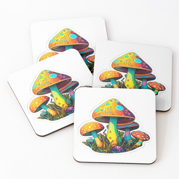 Item preview, Psychedelic Magic Mushrooms  designed and sold by Kameeno.