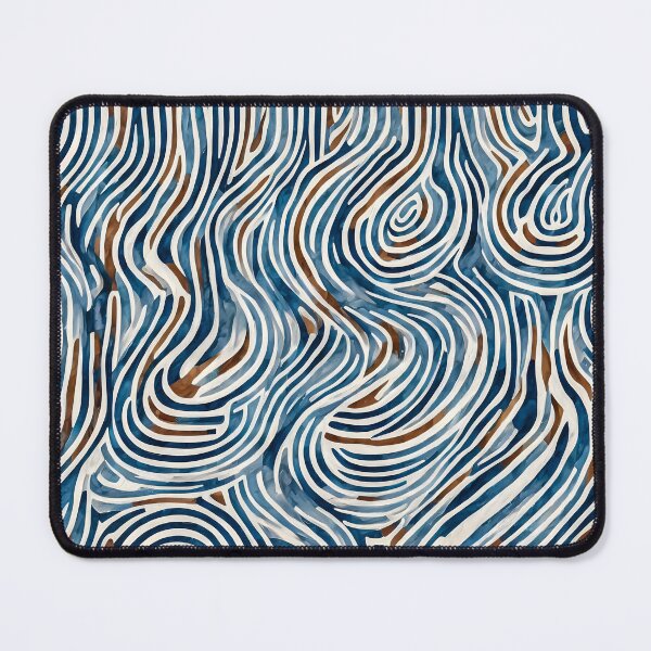Item preview, Boho Watercolor Abstract- A Serene and Flowing Piece of Line Art designed and sold by puravidavisions.