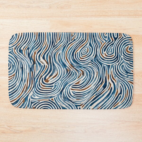 Item preview, Boho Watercolor Abstract- A Serene and Flowing Piece of Line Art designed and sold by puravidavisions.