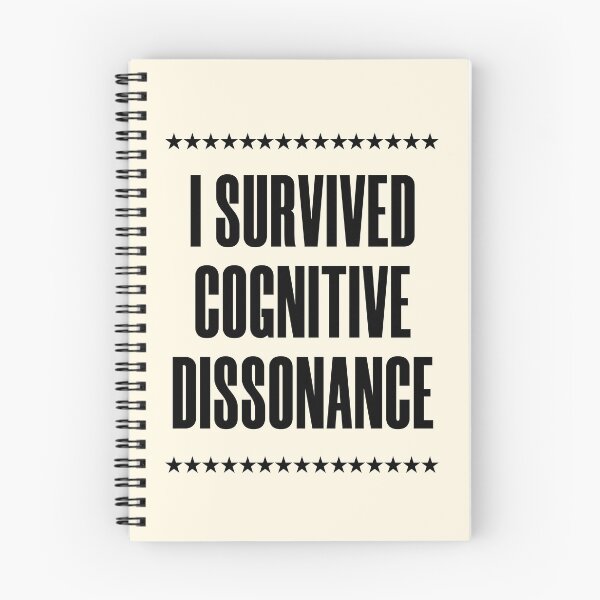 Item preview, I Survived Cognitive Dissonance designed and sold by FunnyFactDesign.