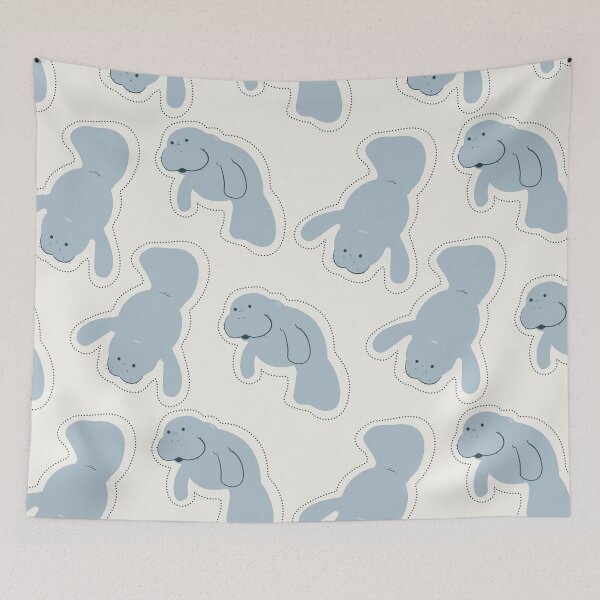 Item preview, Manatee Pattern designed and sold by LissetteRodz.