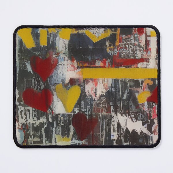 Item preview, Heart-Filled Expressions: Love Meets Graffiti and Abstract Art designed and sold by ArtazaBazaar.