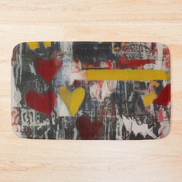 Item preview, Heart-Filled Expressions: Love Meets Graffiti and Abstract Art designed and sold by ArtazaBazaar.