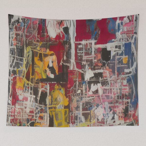 Item preview, Love Meets Art: A Neo-Expressionist and Surrealist Love Story designed and sold by ArtazaBazaar.