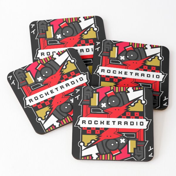 Item preview, Rocket Radio: Ace of Sprays (Black Variant) designed and sold by SlimeDoesArts.