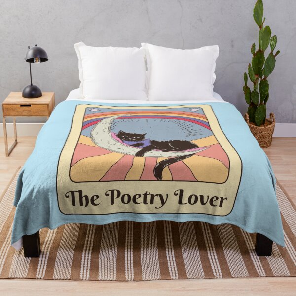 Item preview, Poetry Lover Cat Reading Poem Retro Tarot designed and sold by MrEddie10.