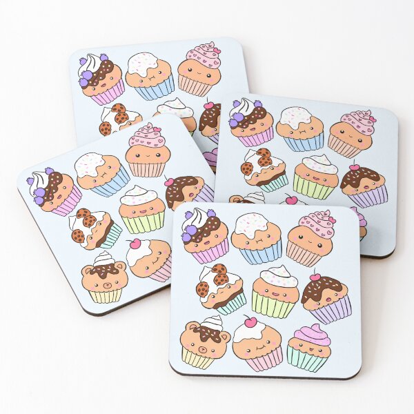Item preview, Kawaii cupcakes pack  designed and sold by Yarafantasyart.