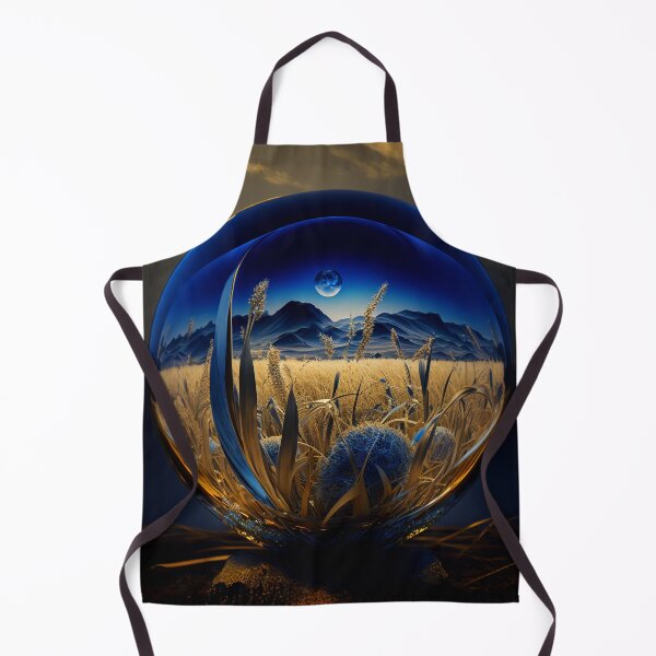 Item preview, Fantasy Landscape Art, Blue Moon Rising designed and sold by Fantasy Masterpiece.