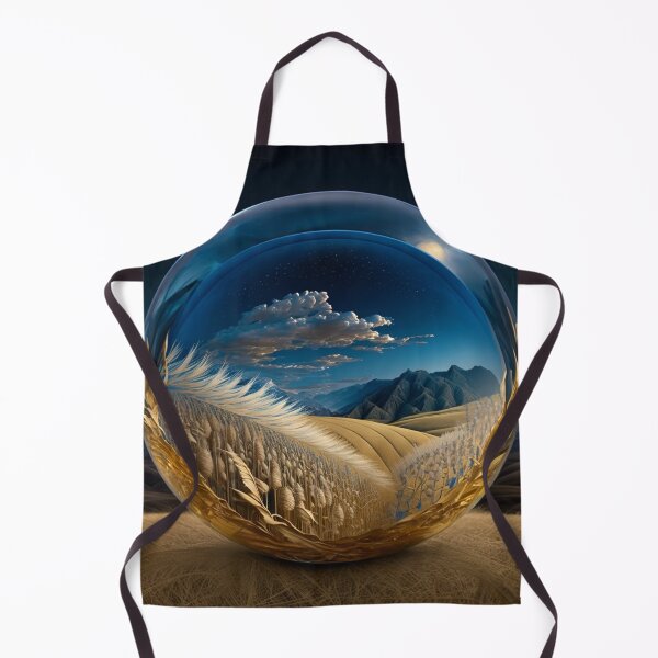 Item preview, Fantasy Landscape Art, Fields of Gold designed and sold by Fantasy Masterpiece.