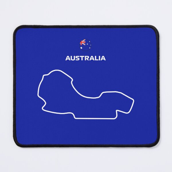 Item preview, Australia Grand Prix Track Map designed and sold by ed-designs.