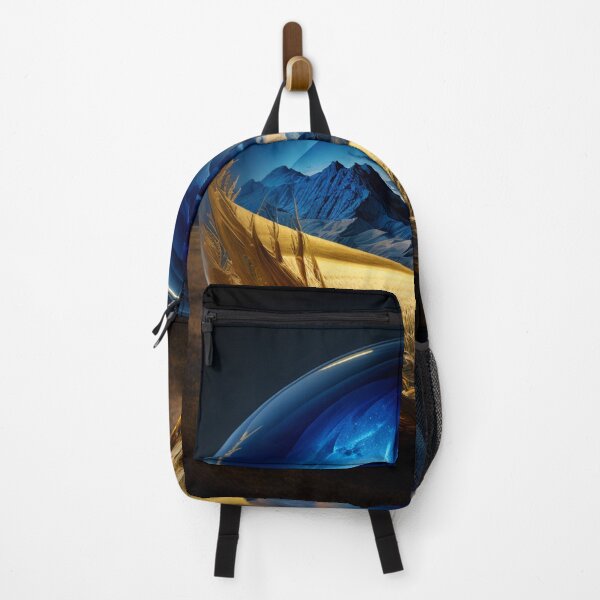 Item preview, Fantasy Landscape Art, Blue Sunset designed and sold by Fantasy Masterpiece.