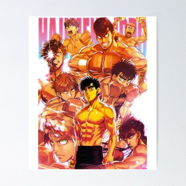 Hajime no Ippo Anime Fabric Wall Scroll Poster (40 x 32) Inches.  [WP]-Hajime no Ippo-1 (L)