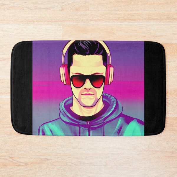 Item preview, Hip in Headphones designed and sold by ArtistsQuest.