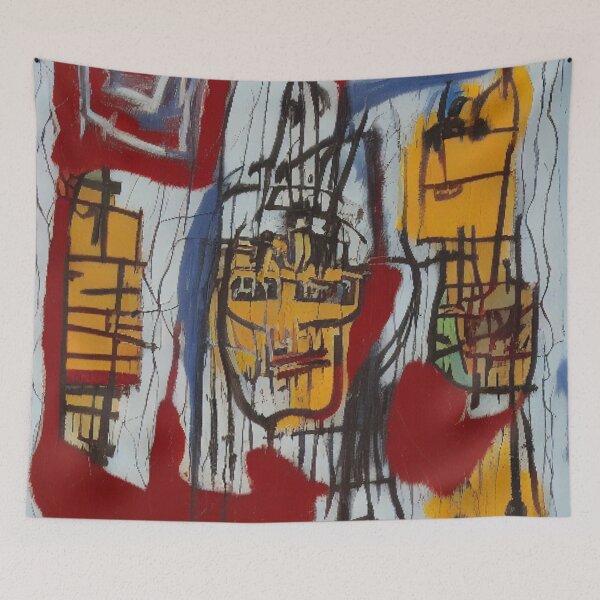 Item preview, Graffiti Impression: A Fusion of Neo-Expressionism and Street Art designed and sold by ArtazaBazaar.