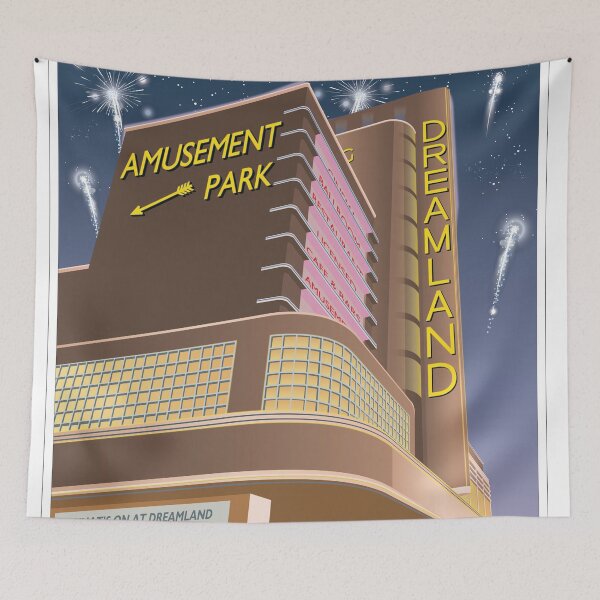 Item preview, Dreamland, Margate designed and sold by CanterburyArt.