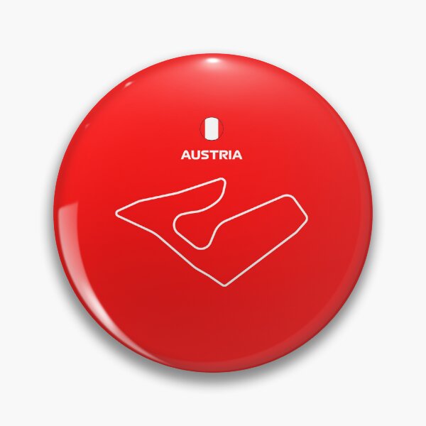 Item preview, Austria Grand Prix Track Map designed and sold by ed-designs.
