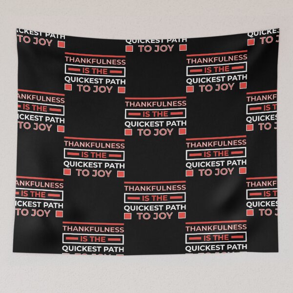 Item preview, Thankfulness is the quickest path to joy designed and sold by Best-Designers.