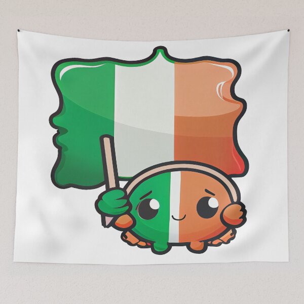 Item preview, Slimer With The Irish Flag designed and sold by TaurusDigital.