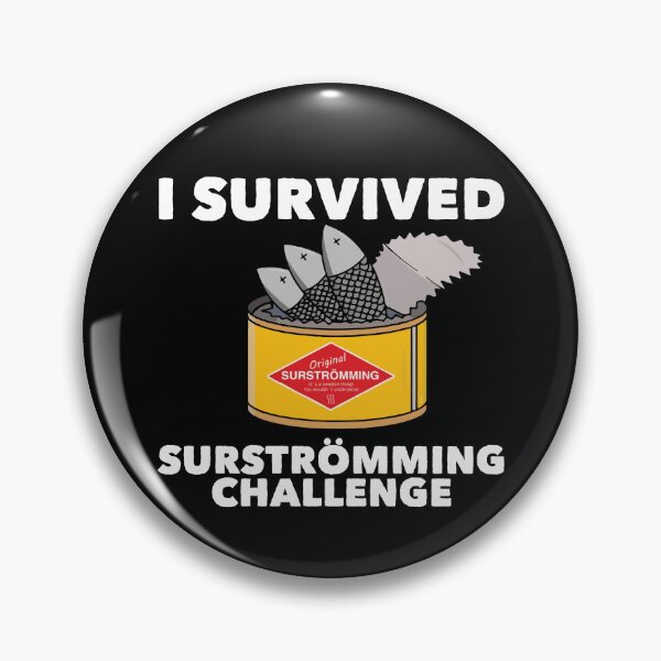 Artikelvorschau, I Survived Surstromming Swedish Food Surstromming Gear entworfen und verkauft von DynamicDesign.